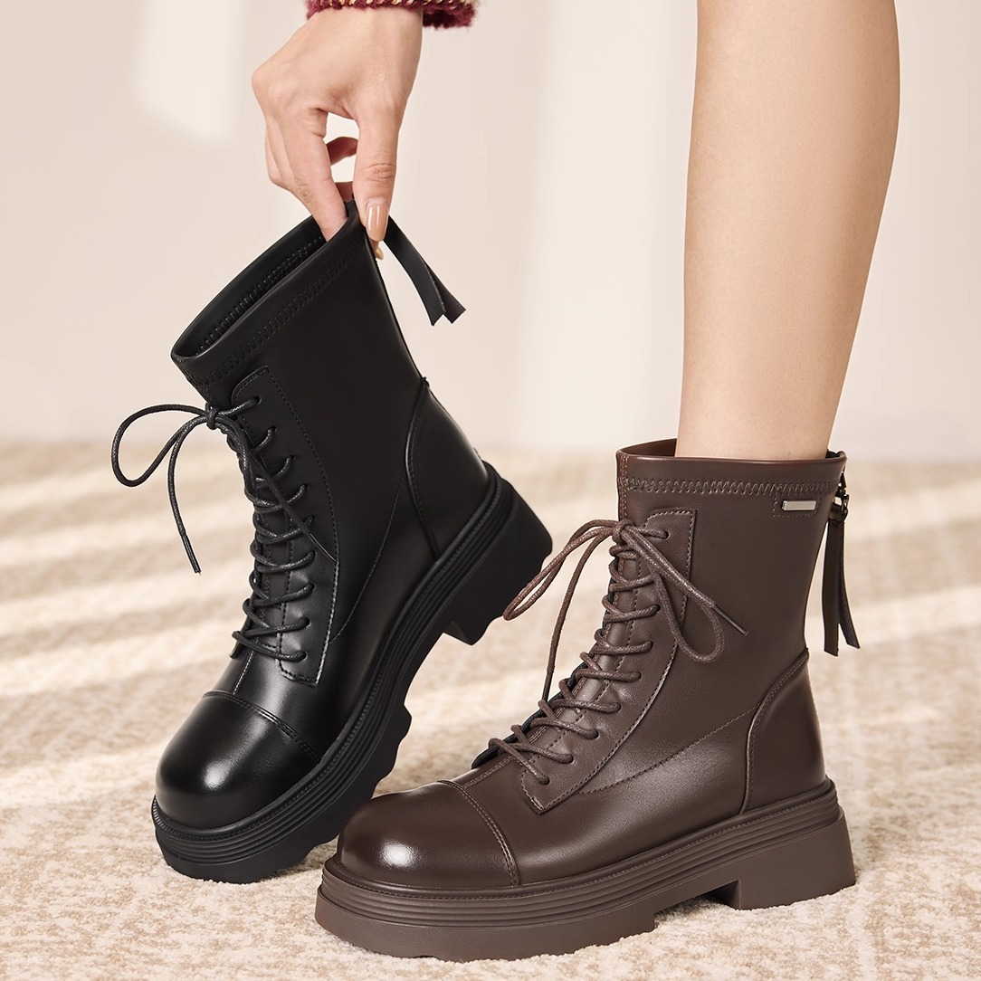 奥康2025冬季甜酷瘦瘦靴