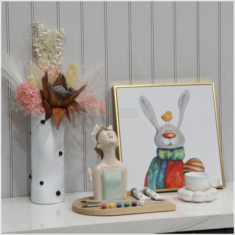 样板间儿童房书j桌颜料笔装饰画摆件售楼处女孩房装饰品组合,家居饰品,家饰软装搭配套装,淘宝优惠券,粉丝福利购,淘宝优惠卷