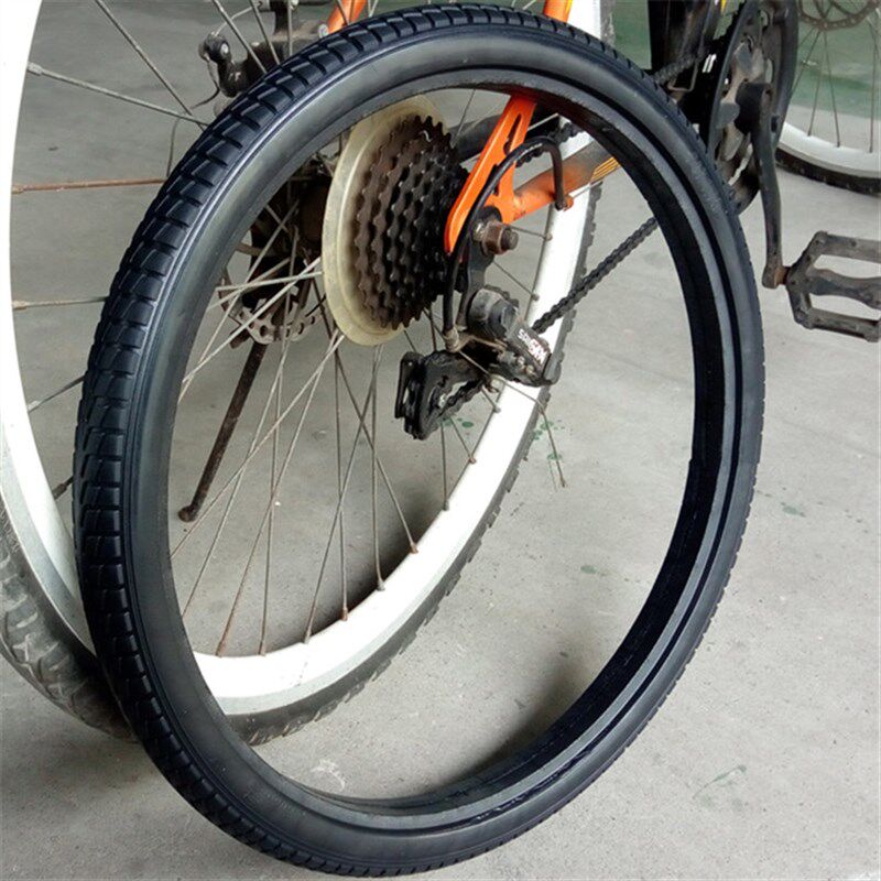 20*1.75折叠车实心胎20寸真空轮胎20*1.5免充气U自行车轮胎内外胎