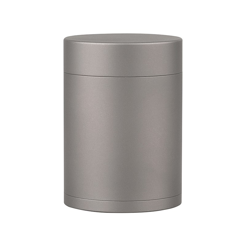 钛合金便携式茶叶罐旅行小号随y身药盒 大容量防潮密封瓶分装收纳