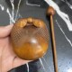 黄杨木解压实木法器随身s静心打击乐器便携迷你木鱼礼物木雕小摆
