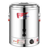 熬骨头汤桶商用高汤桶q电电热蒸煮桶烧开水桶不锈钢蒸饭桶家用保