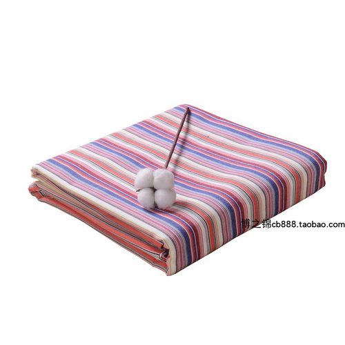 100%全棉粗布床单单件纯棉加厚老粗布三I件套双人1.8m床包邮特价