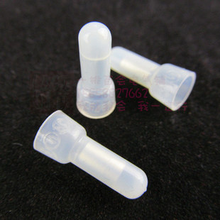 奶头闭端冷压接线端子 铜压线尾夹帽 接线柱L接线帽 绝缘电线冒CE