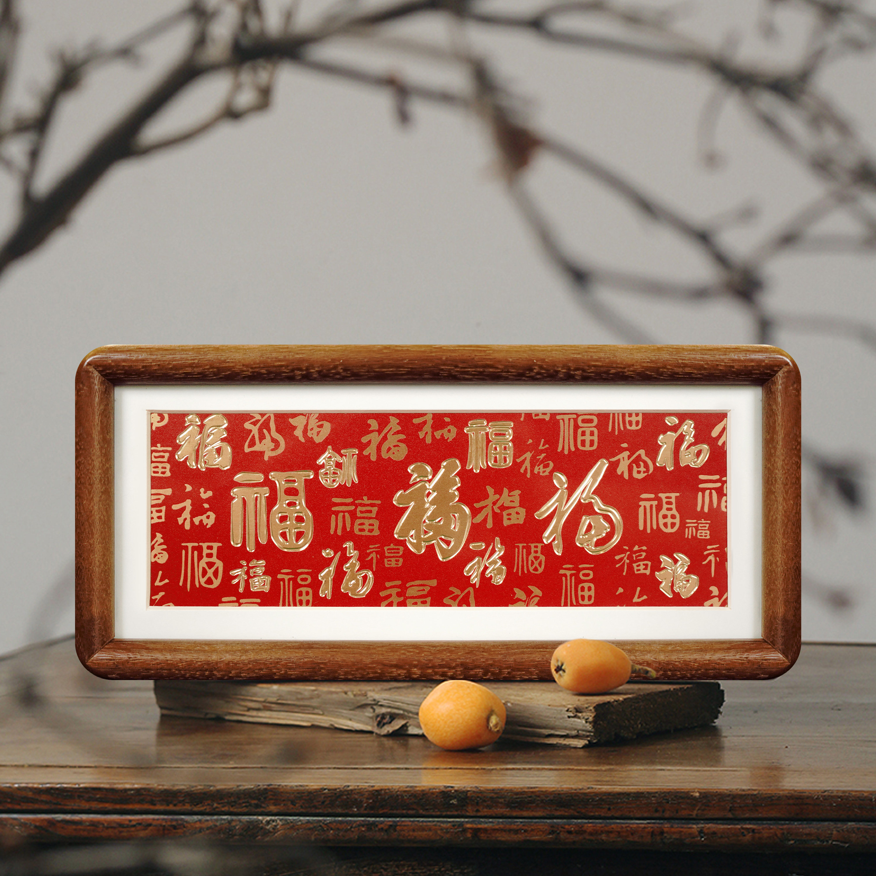 百福图新款铜雕画桌面摆台喜庆福字摆件客厅办公室书房乔迁新居礼,家居饰品,桌面摆台画,淘宝优惠券,粉丝福利购,淘宝优惠卷