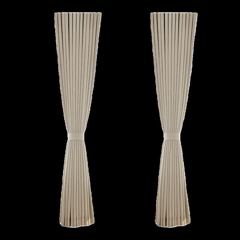 2023新款母婴级超柔雪尼尔加厚高遮F光窗帘轻法式奶油风送定型成