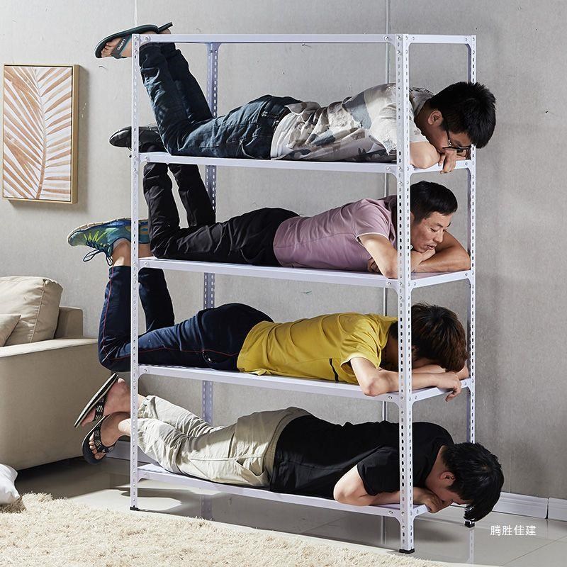 25宽货架家用阳台置物架t多层落地超市仓库展示架铁架子角钢储物