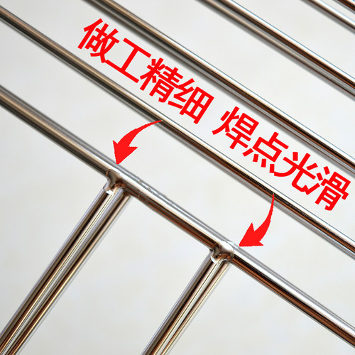 烧烤网烤鱼夹子不j锈钢商用烤肉夹加粗家用架子用具配件用品 工具