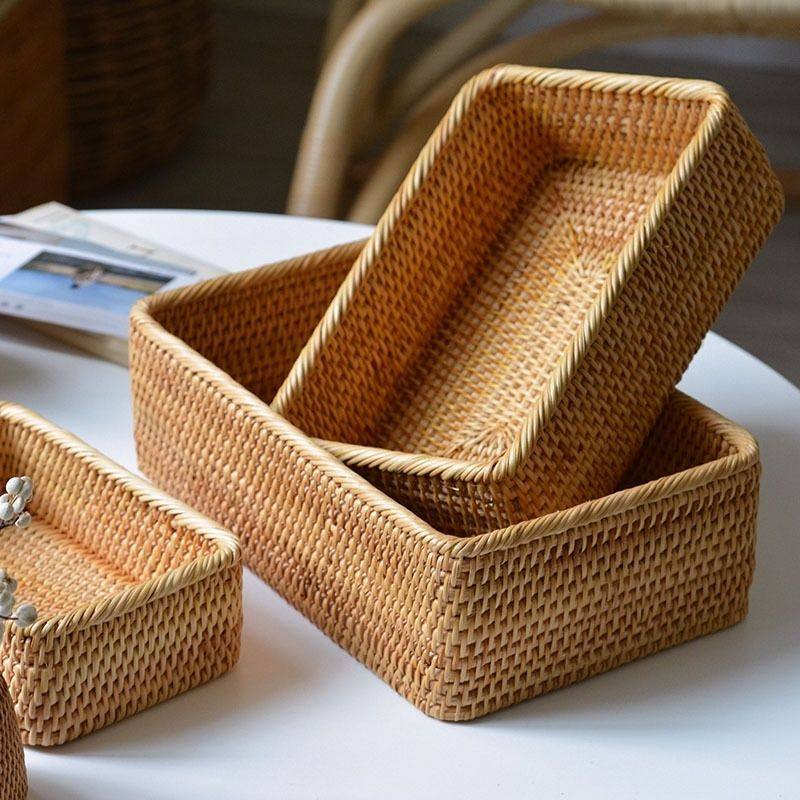 藤编收纳a筐手工编织篮秋藤编收纳篮桌面收纳储物篮藤篮藤条手编,收纳整理,其他收纳篮,淘宝优惠券,粉丝福利购,淘宝优惠卷
