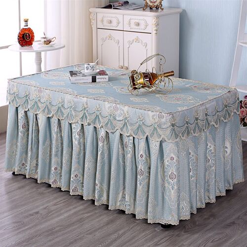 特价包邮新款电炉l罩烤火罩麻将机罩薄款长方形茶几罩盖布防尘桌