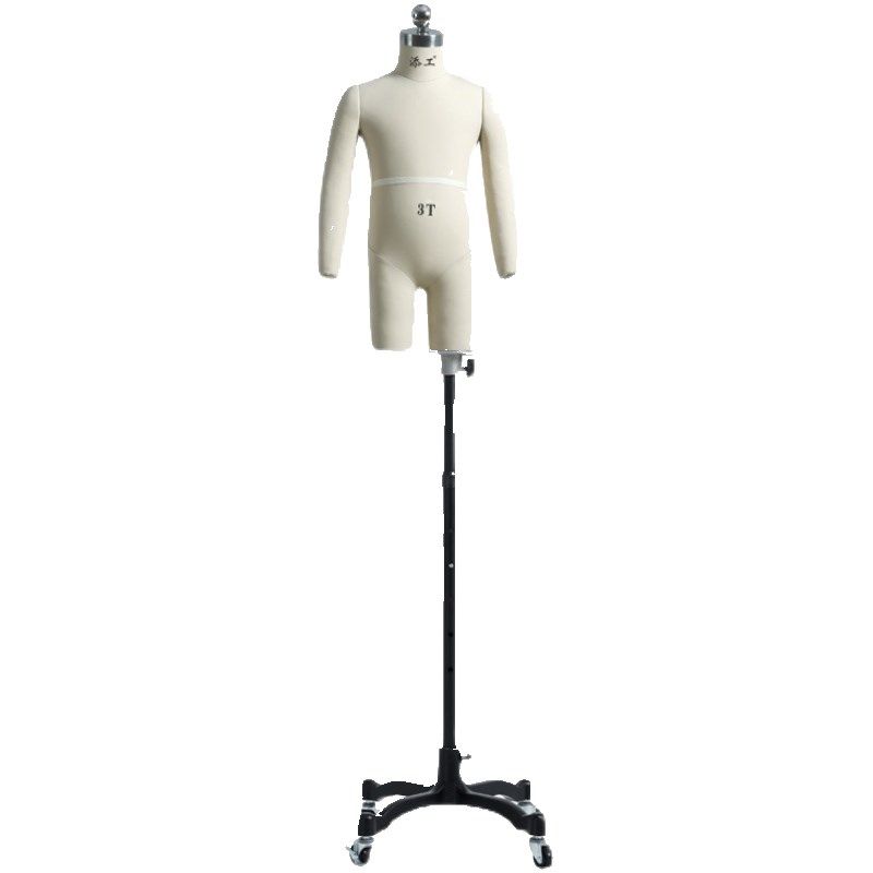 添工儿童标准立裁人台半身带双腿童装试版人台立体U裁剪打版模特,商业/办公家具,裁剪人台,淘宝优惠券,粉丝福利购,淘宝优惠卷