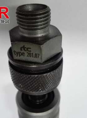 倍润RTC快速接头201.07外螺纹插拔式公母接头