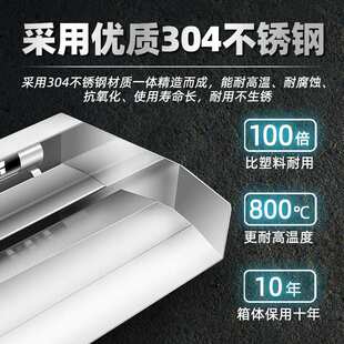 水幕墙瀑布流水槽景观流水景墙 庭院鱼池假山304不锈钢瀑布出水口