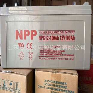 100胶体蓄电池12V100Ah太阳能光伏发电 深圳耐普蓄电池NPG12