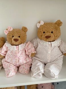 桐桐妈手作 不含熊 巴塞罗熊巴纳布斯猪自制着替娃衣爬服连体衣