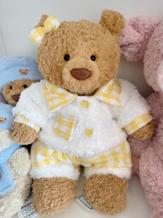 不含玩偶 桐桐妈手作巴塞罗熊巴纳布斯猪可爱毛绒套装 衣服着替