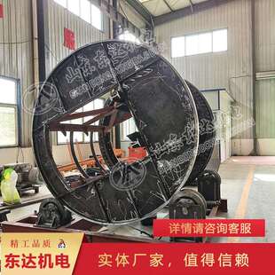 煤矿用液压翻车机生产600轨距1.5吨矿车液压翻罐笼卸料翻车机