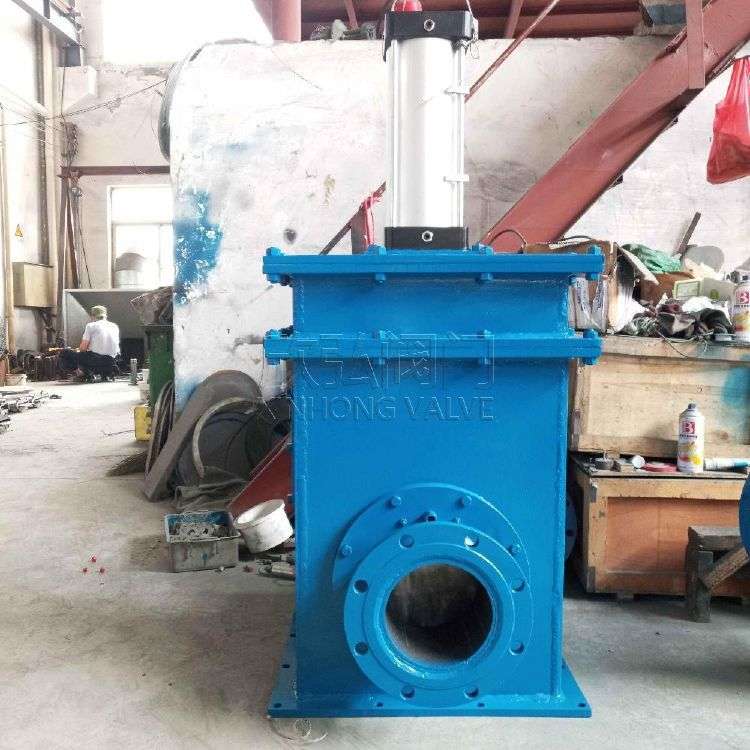 ZQ648TC气动陶瓷库顶切换阀 旋转 矿浆 浆液 放料 欣弘阀门