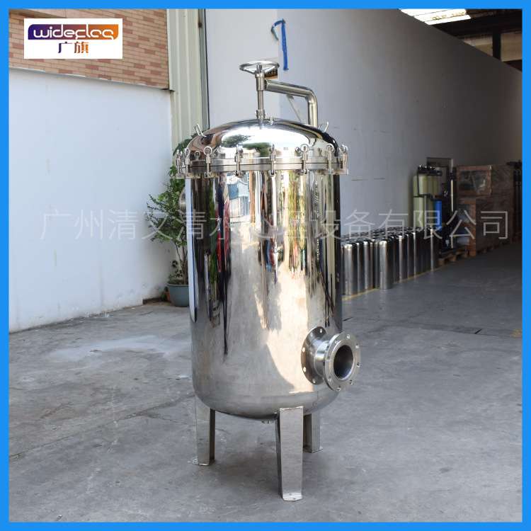 工业喷淋循环水净化袋式过滤器 浴池净化PP棉袋式过滤机 柴油净化