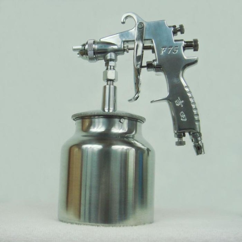 吉由牌 气动工具 实用新款F-75S喷枪 下壶油漆喷W漆枪1.5口径