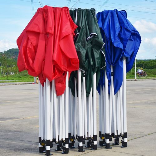 四脚户外摆摊专用帐o篷四方伸缩雨棚折叠式太阳大伞防雨蓬遮阳棚