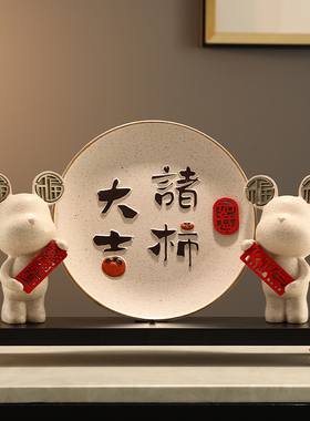 暖居电视柜摆件j高级感客厅酒柜搬家入伙礼物乔迁新居布置装饰用