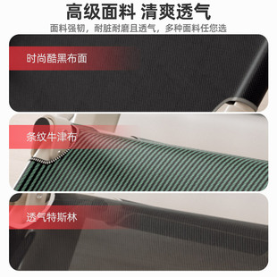躺椅午休可折叠椅子办公室午睡床C单人户外家用阳台懒人休闲靠背