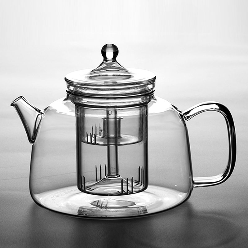 耐热玻璃煮茶e壶 电陶炉围炉煮茶专用蒸煮两用茶壶 2023新款泡茶