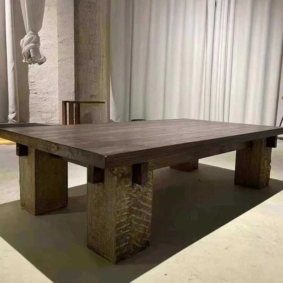 新中式老榆木茶桌多种规格款式茶台办公室复古多人位禅意功夫茶桌,鲜花速递/花卉仿真/绿植园艺,其它园艺用品,淘宝优惠券,粉丝福利购,淘宝优惠卷