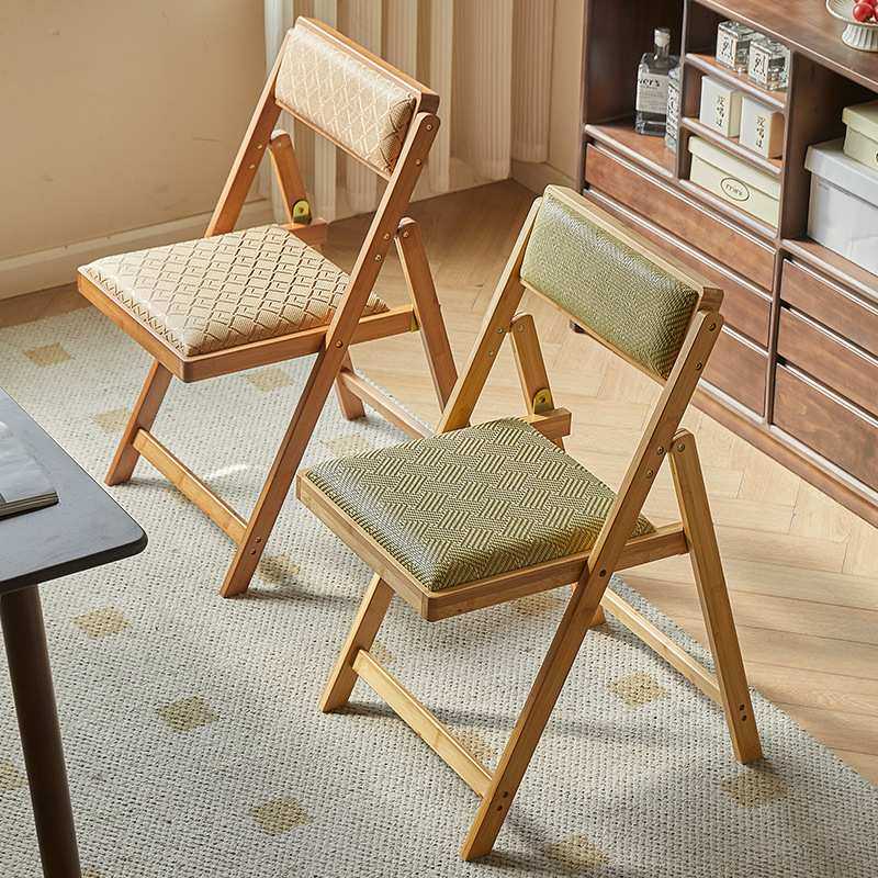 折叠椅凳子阳台竹实木便携式家用小桌椅休闲吃饭软包餐椅靠背椅子,鲜花速递/花卉仿真/绿植园艺,其它园艺用品,淘宝优惠券,粉丝福利购,淘宝优惠卷