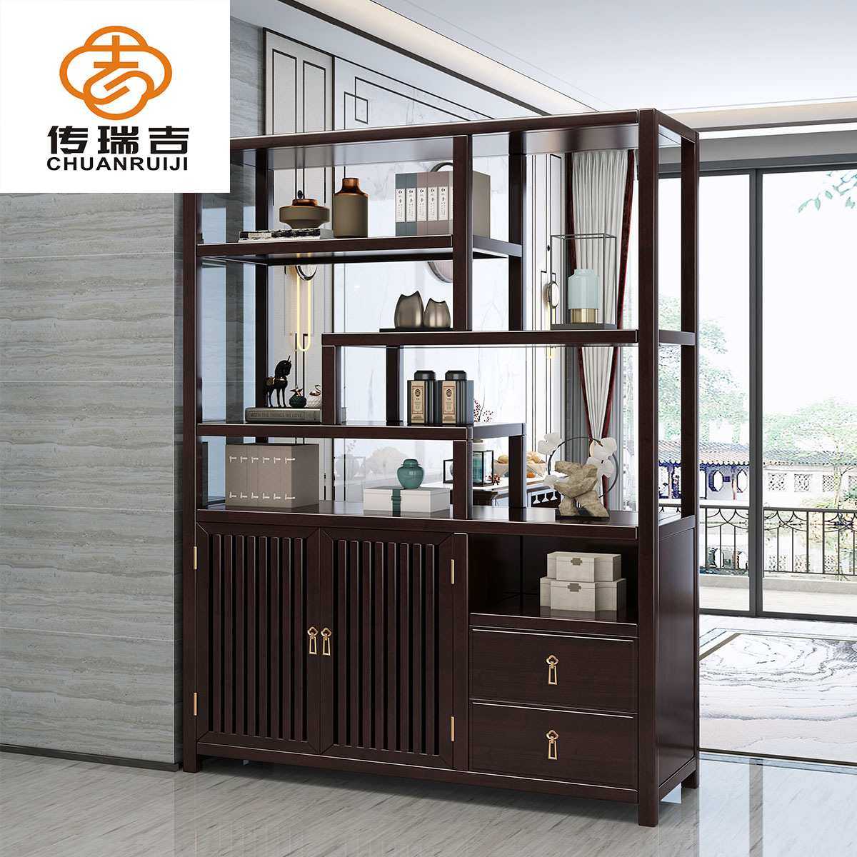 中式收纳储物鞋柜隔断柜屏风置物架客厅餐厅卧室入户玄关新中式,鲜花速递/花卉仿真/绿植园艺,其它园艺用品,淘宝优惠券,粉丝福利购,淘宝优惠卷