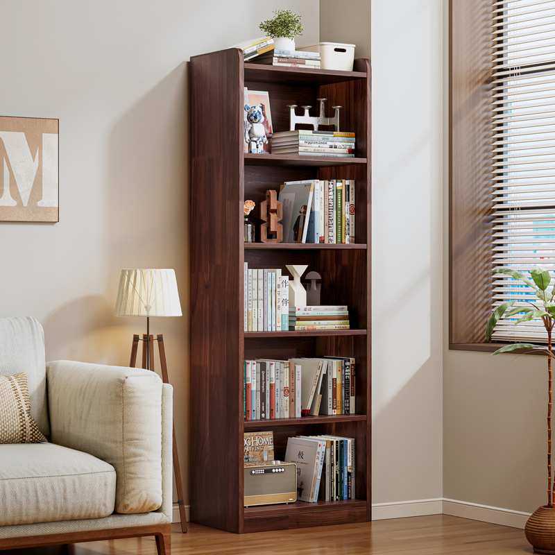 实木转角书架置物架落地客厅家用一体靠墙窄缝书柜收纳柜子储物柜,鲜花速递/花卉仿真/绿植园艺,其它园艺用品,淘宝优惠券,粉丝福利购,淘宝优惠卷