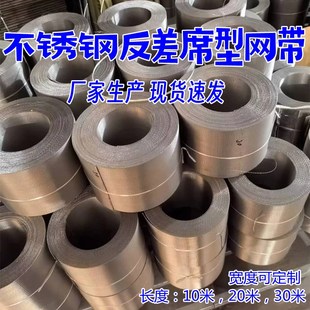 加厚不銹鋼反差席型網(wǎng)自動帶式 濾網(wǎng)反向密紋網(wǎng)O帶擠出涂膜機(jī)過濾