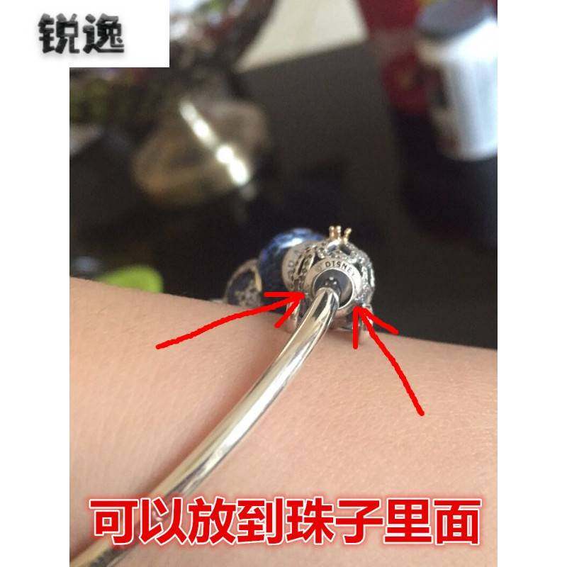 10030个潘多拉手链固定固定扣橡胶圈M防滑皮圈垫圈矽胶定位圈