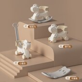 速发宝宝摇摇木马儿童马摇马玩具摇摇溜用车二合一婴儿摇摇车家溜
