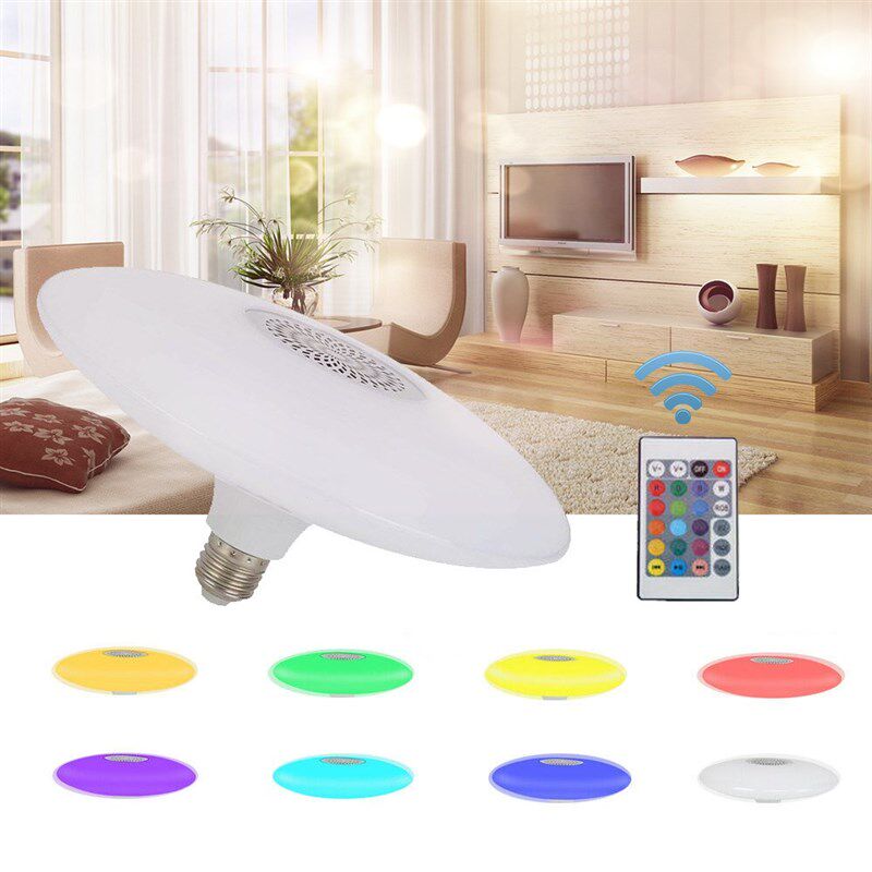 速发t RGB Blueoth Mus Pler  Bulb Spker E27 Lp H
