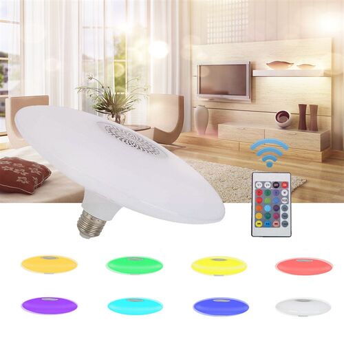 速发t RGB Blueoth Mus Pler  Bulb Spker E27 Lp H