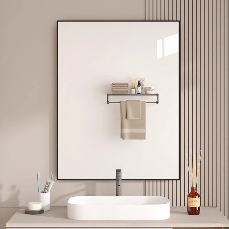 速发法式化妆镜卧墙桌面梳妆镜子贴室自粘壁挂卫生间洗面挂浴室镜