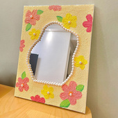 速发亚克力镜画肌理级材料包手工石英砂填充色非数字油子框高画感