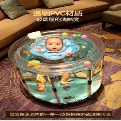 现货速发宝宝游泳池室内家用充气婴儿耐用超大游泳桶幼儿童透明大