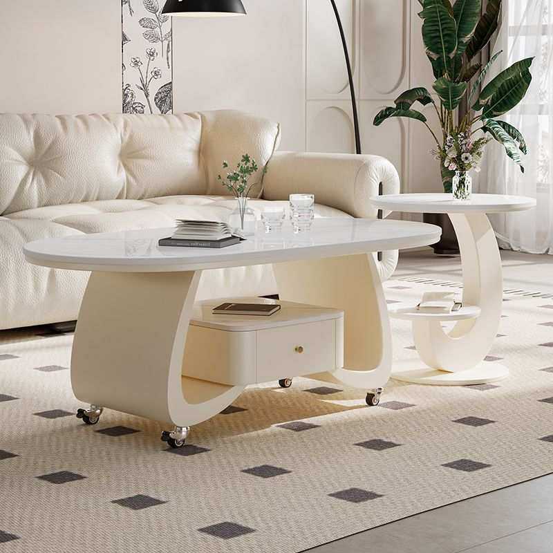 轻奢现代椭圆形岩板客厅家用高级感小户型茶几简约高端可移动边几,模玩/动漫/周边/娃圈三坑/桌游,模型制作工具/辅料耗材,淘宝优惠券,粉丝福利购,淘宝优惠卷