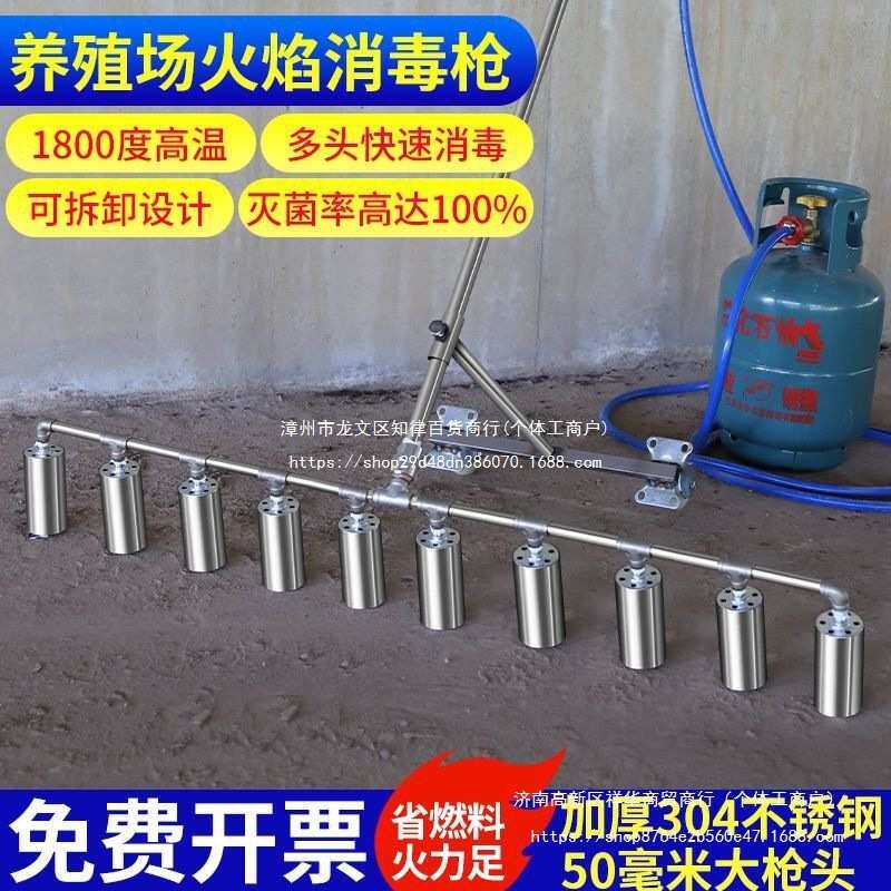 火焰枪消毒枪养殖场猪场喷火枪多头喷枪高温液化气煤气喷灯器杀菌