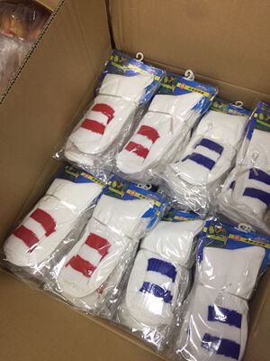 远征正品运动防臭耐磨羽毛球袜子