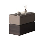 意式 极简实木沙发边柜轻奢高级感客厅小型可移动升降茶几小桌子