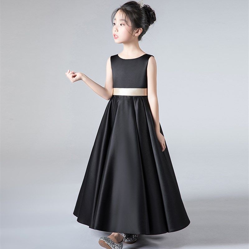 包邮黑色女大童小提琴演奏公主裙儿童钢琴主持人乐团演出晚礼服冬,童装/婴儿装/亲子装,儿童礼服,淘宝优惠券,粉丝福利购,淘宝优惠卷