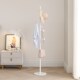 衣帽架奶油风家用卧室挂衣架轻奢门厅立衣架挂衣服架子落地挂包架