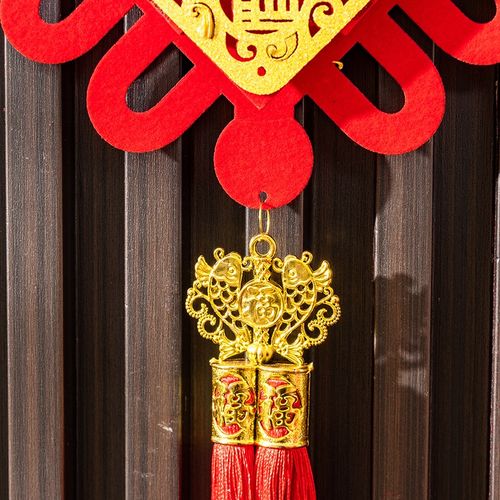 中国结福字挂串挂件2025新款春节过年客厅吉祥装饰新年入户门装饰