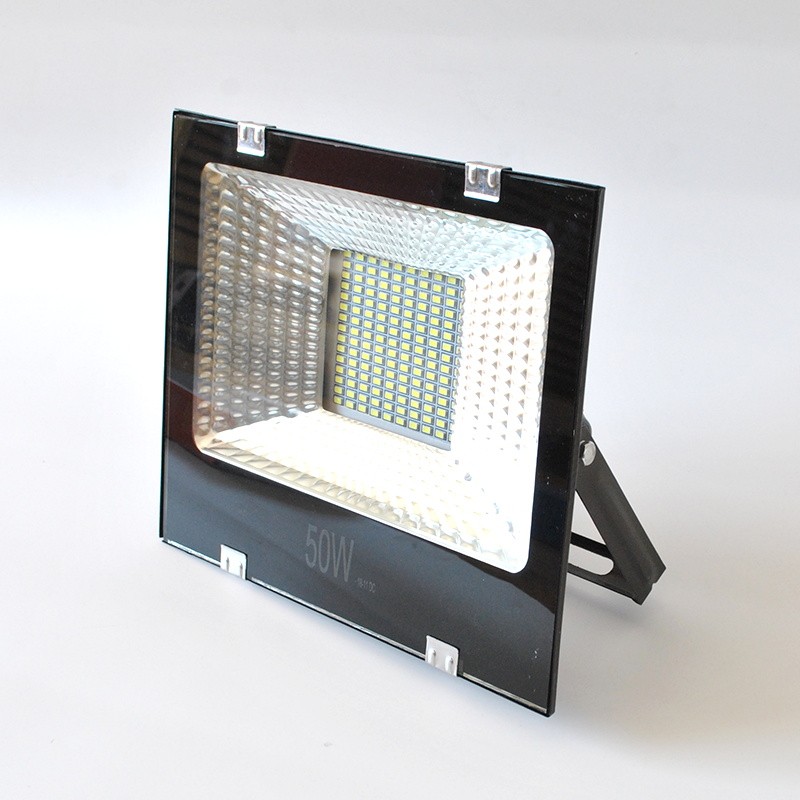 LED投光灯200w防水户外灯室外泛光灯广告灯300W50W100W投射灯工程