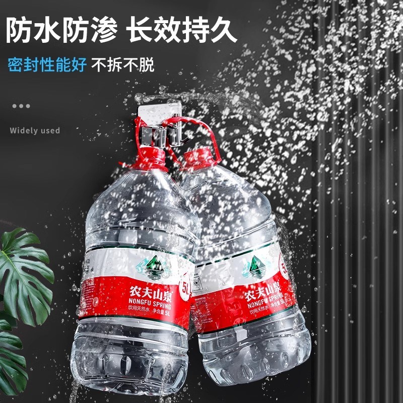 高粘度免钉胶贴墙专用粘得牢金属墙面置物架挂钩镜子画框瓷砖地板