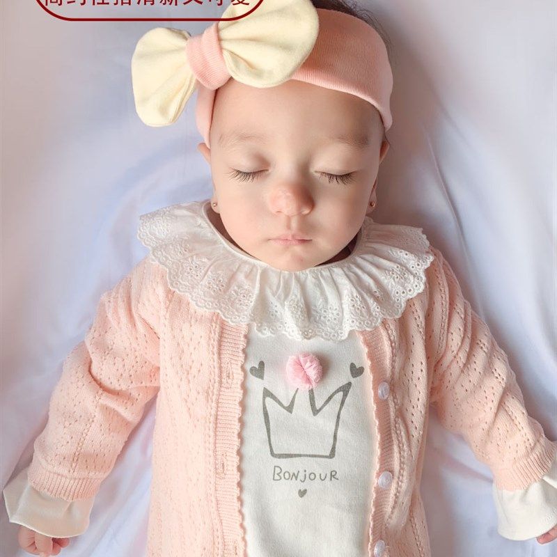 婴儿针织开衫2021夏季宝宝空调衫毛衣外套儿童秋装女童小洋气夏装,童装/婴儿装/亲子装,毛衣/针织衫,淘宝优惠券,粉丝福利购,淘宝优惠卷